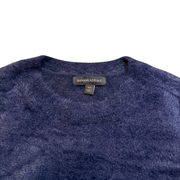 BANANA REPUBLIC - Eyelash Knit Crew Neck Sweater - Picture 6 of 8